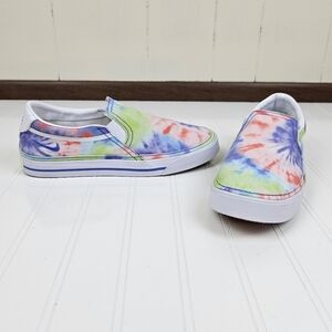 Nike Court Legacy Tie Dye Slip On Sneakers